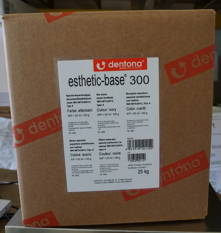 esthetic-base® 300 – Sack 25 kg Gips vanilla