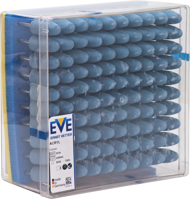 EVE ACRYL Packung 100 Stück blau, grob H334A