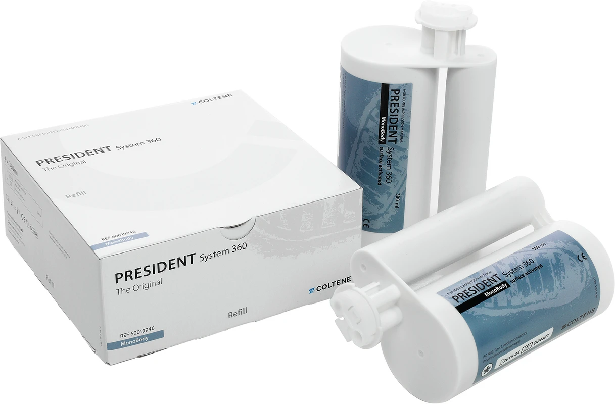 PRESIDENT The Original System 360 Refill 2 x 380 ml Doppelkartusche MonoBody