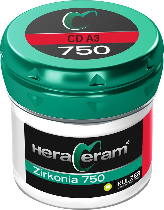 HeraCeram® Zirkonia 750 Dose 20 g chroma dentin A3