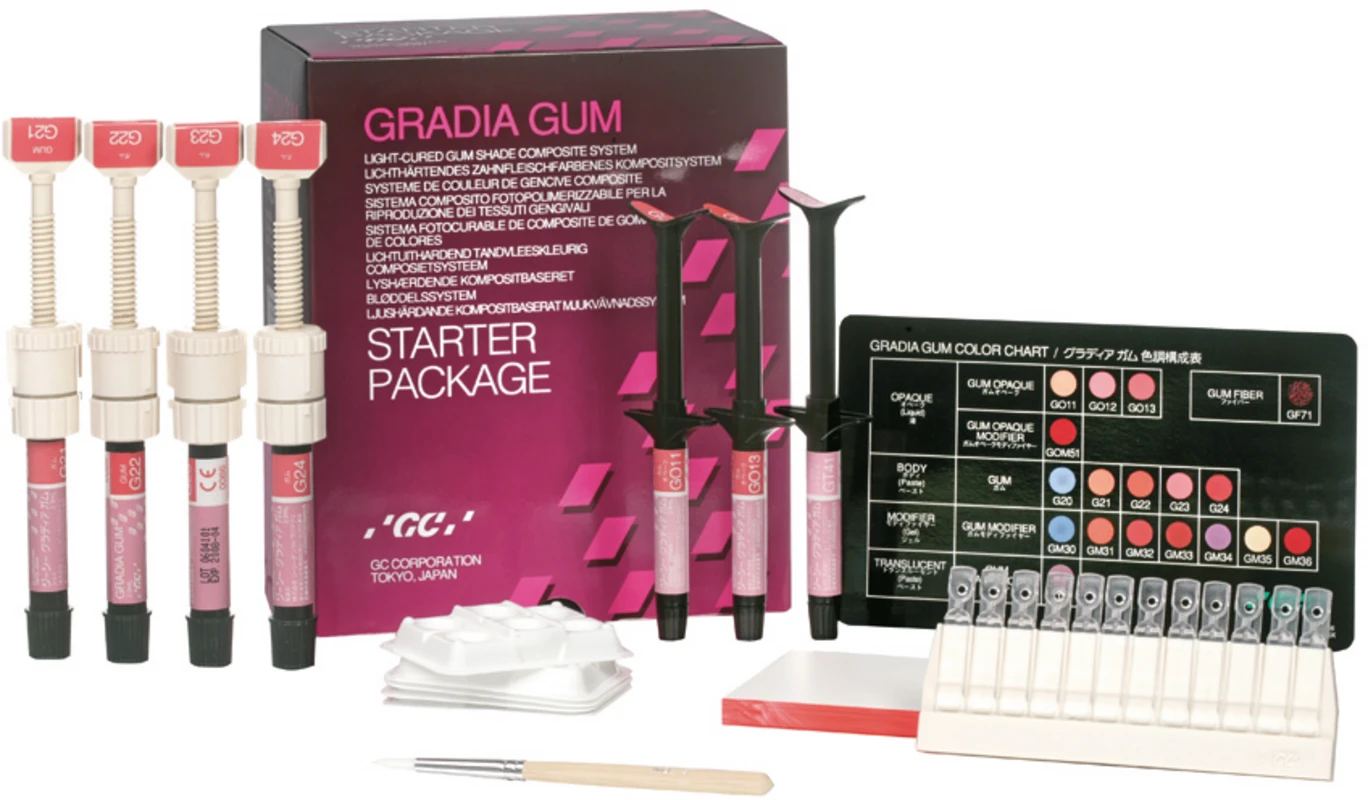 GC GRADIA® gum shades Spritze 2,9 ml Paste gum shades G22