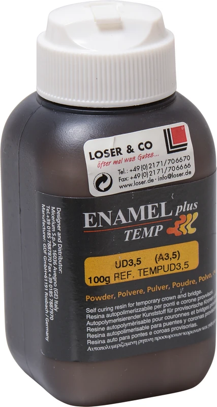 Enamel plus Temp Dose 100 g Pulver dentin UD35