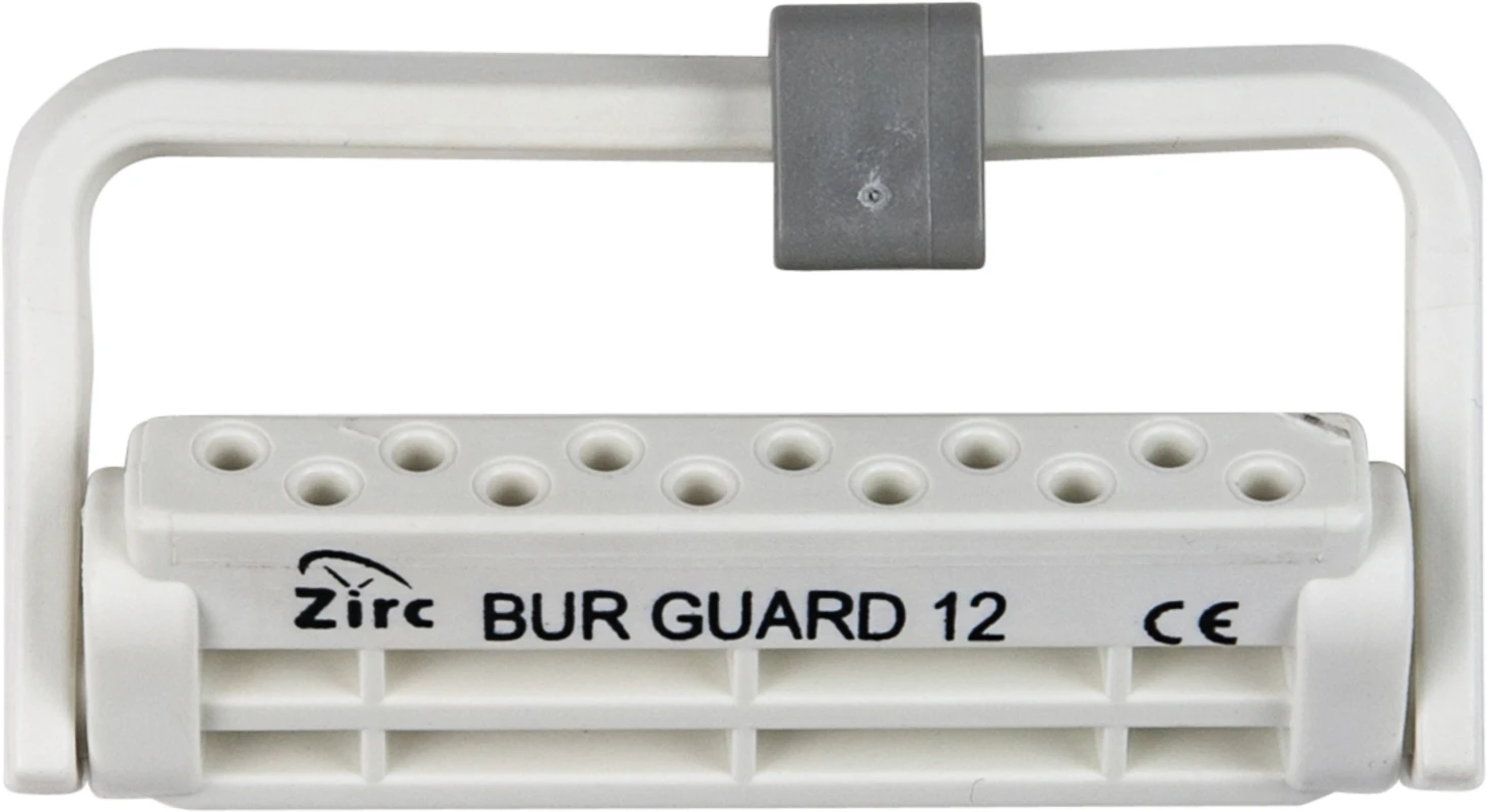 Steri-Bur Guards Stück für 12 Instrumente, weiß, 7,3 x 3,9 x 1 cm