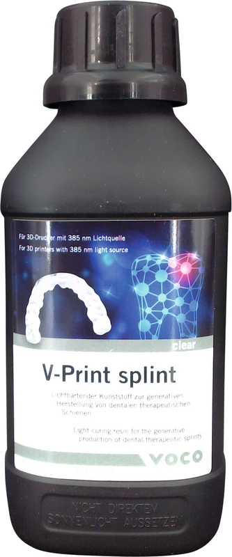 V-Print splint Flasche 1 kg 385 nm, clear