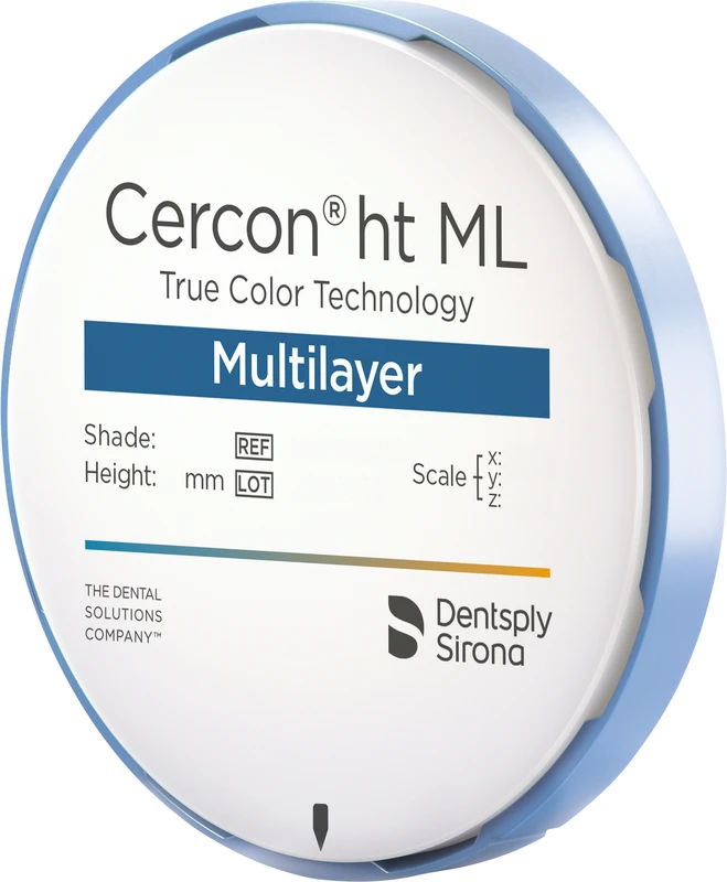 Cercon® ht ML Stück Ø 98 mm H 14 mm, C1