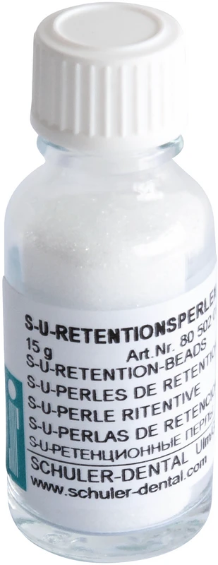 S-U-Retentionsperlen Packung 15 g Retentionsperlen Ø 0,4 mm