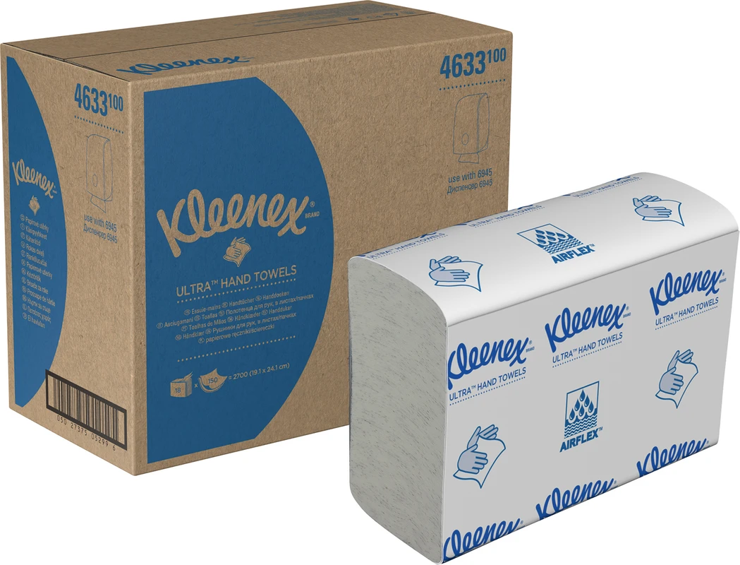 Kleenex® Ultra Handtücher Karton 18 x 150 Stück (B x L) 24,1 x 19,1 cm