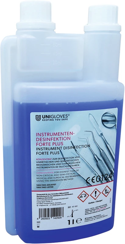 UNIGLOVES Instrumentendesinfektion Forte PLUS Flasche 1 Liter