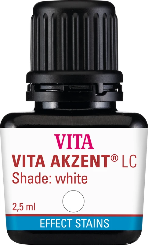 VITA AKZENT® LC Flasche 2,5 ml Effektfarben effect stains wei