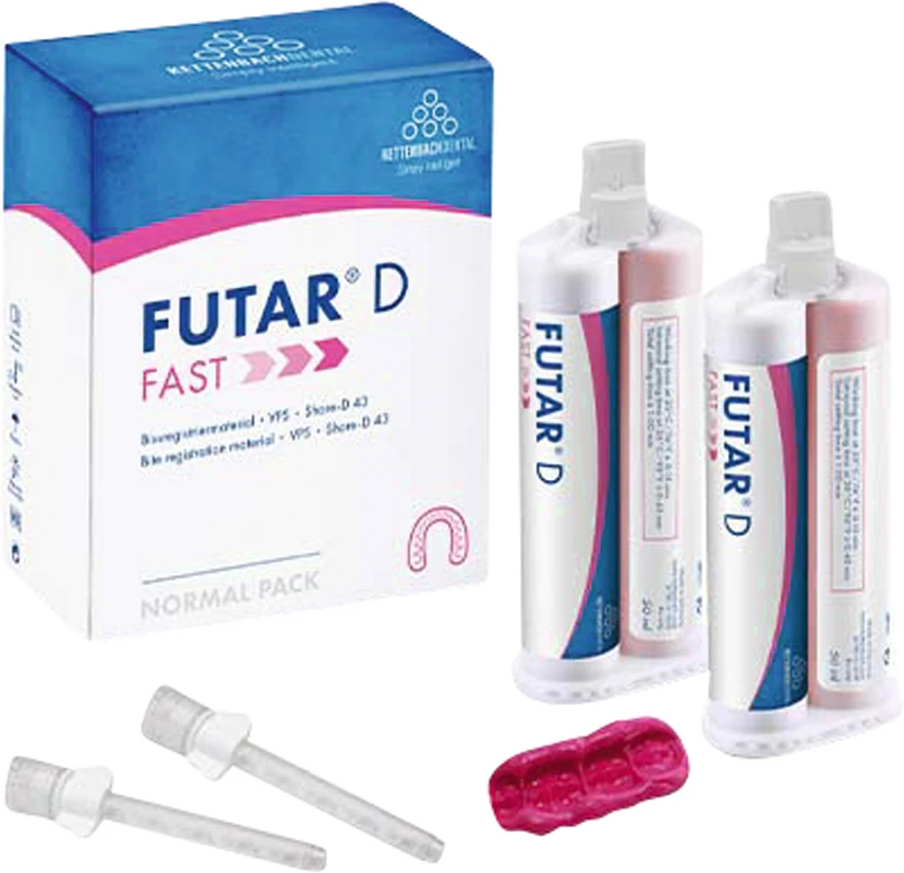 Futar® D Fast Packung 2 x 50 ml Doppelkartusche, 6 Mischkanülen