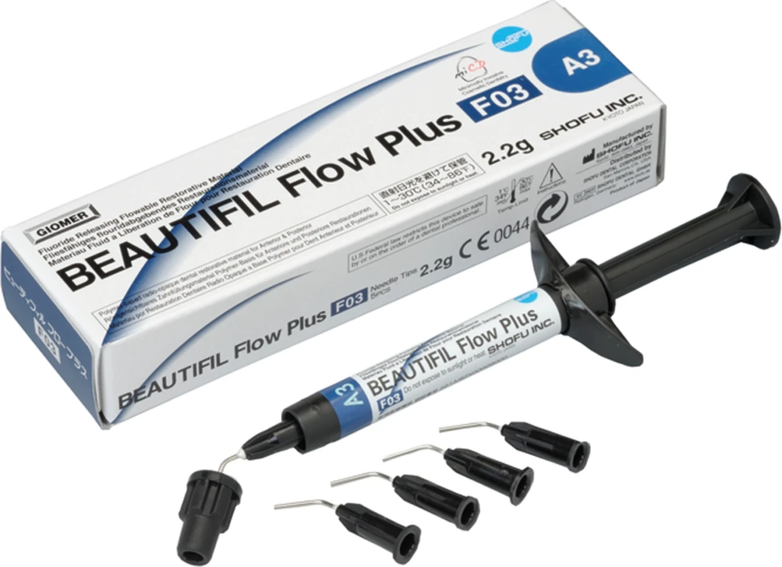 BEAUTIFIL Flow Plus Spritze 2,2 g F03 Low Flow A1