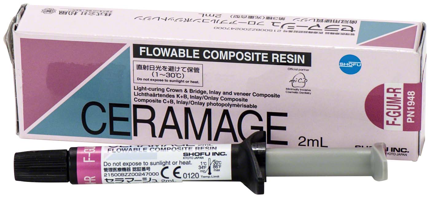 CERAMAGE – Spritze 2 ml flowable F-GUM-rot