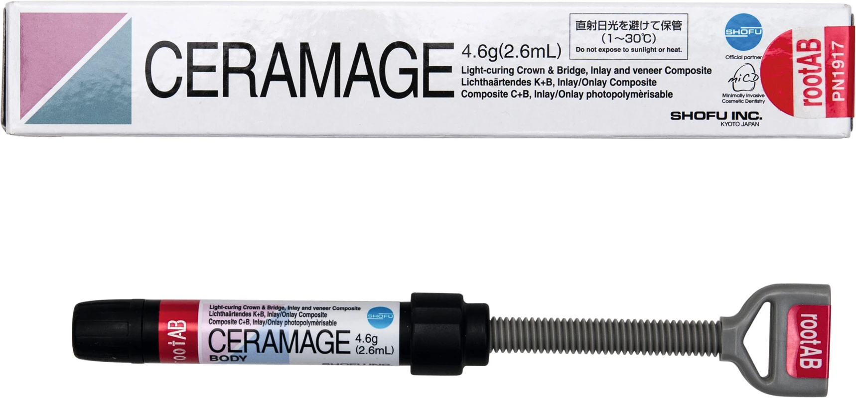 CERAMAGE Spritze 4,6 g Komposit dentin rootAB