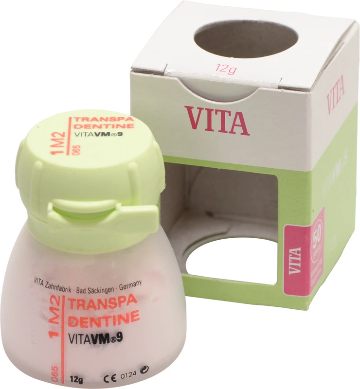 VITA VM® 9 3D-MASTER® Dose 12 g Pulver transpa dentine 1M2