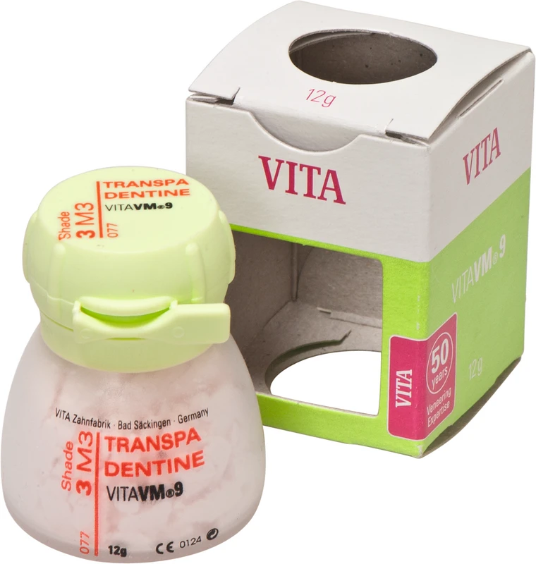 VITA VM® 9 3D-MASTER® Dose 12 g Pulver transpa dentine 3M3