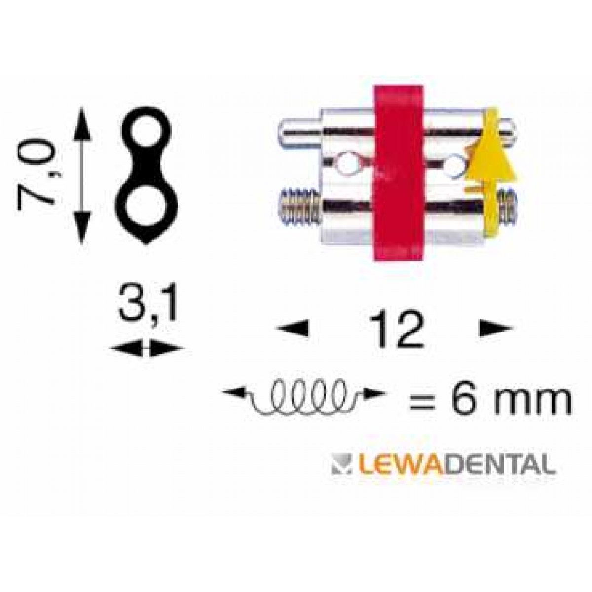 Dehnschraube 12 (Standard-Serie), UK, Packung 10 Stück