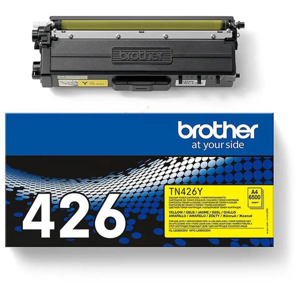 Original Brother TN426Y Toner gelb