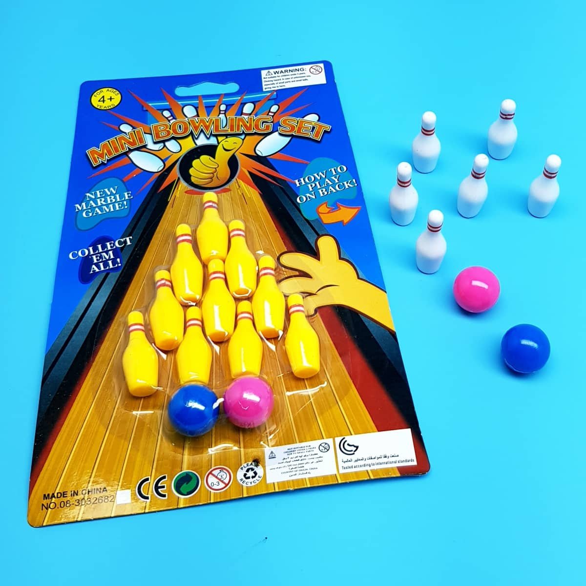 Bowling-Spiele, 1 Packung à 24 Stück