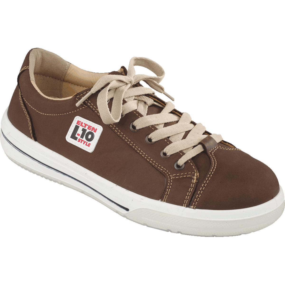 ELTEN ESD-Sicherheitshalbschuh MAROON Low, 72110, S2 SRC, Rindleder, Größe 41, 1 Paar