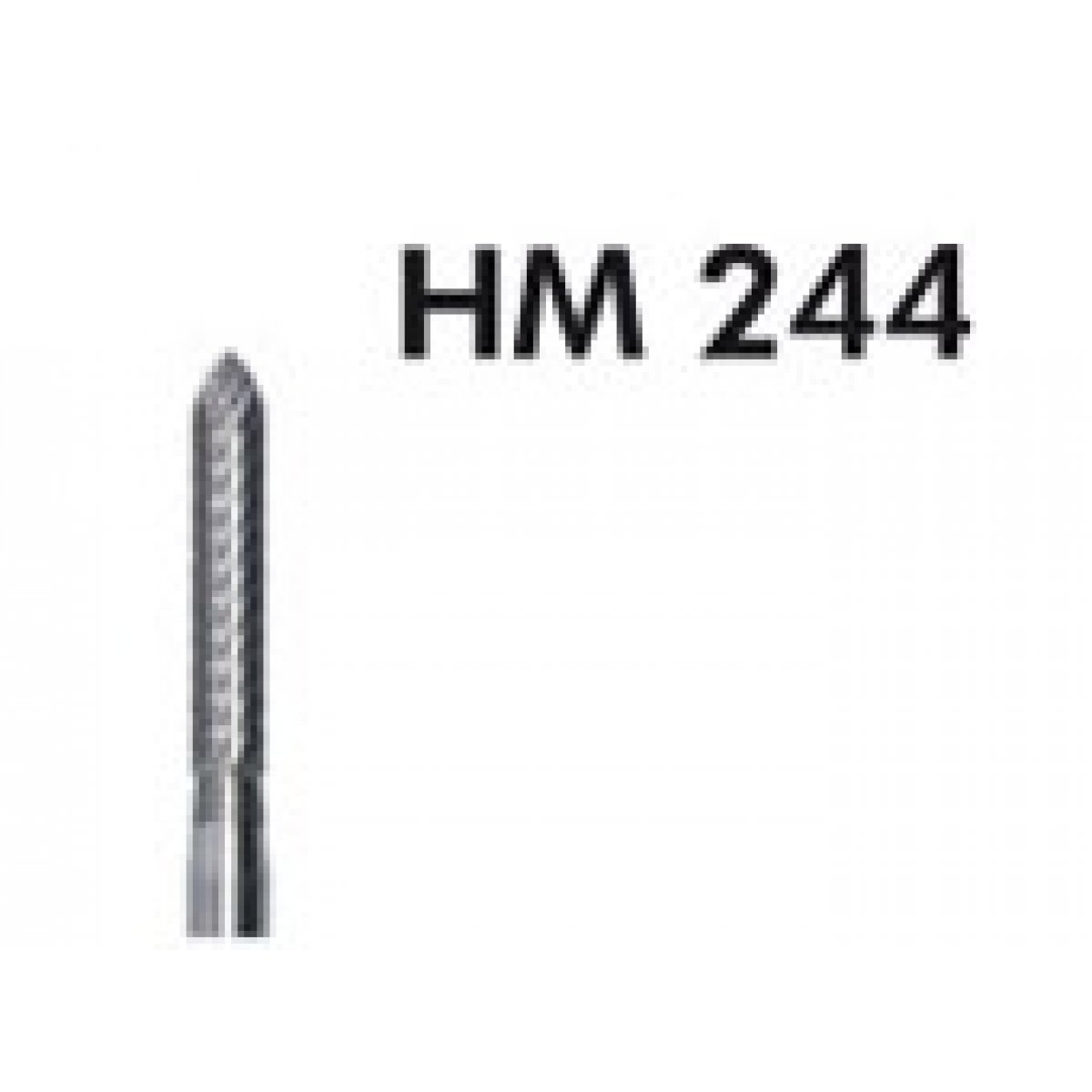 H+M Hartmetallfinierer Fig. 244 | HM Finierer W 244 012, Packung 5 Stück