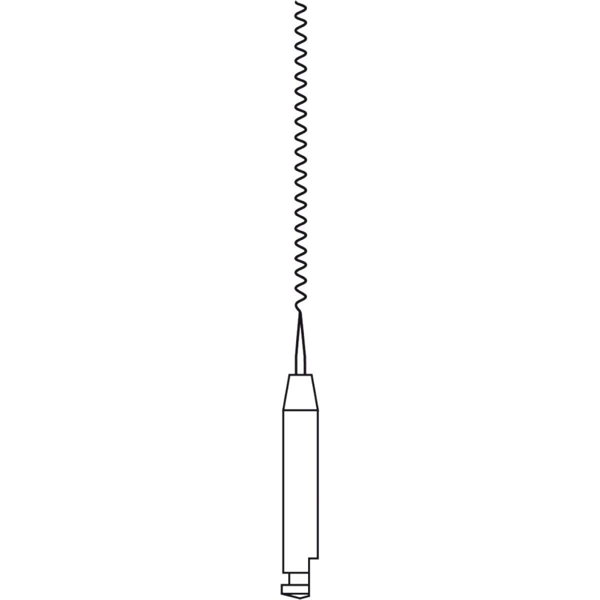 Endodontie Wurzelfüller 178.21.204.040 ohne Sicherheitsspirale Länge 21 mm Größe 040 Packung 4 Stück