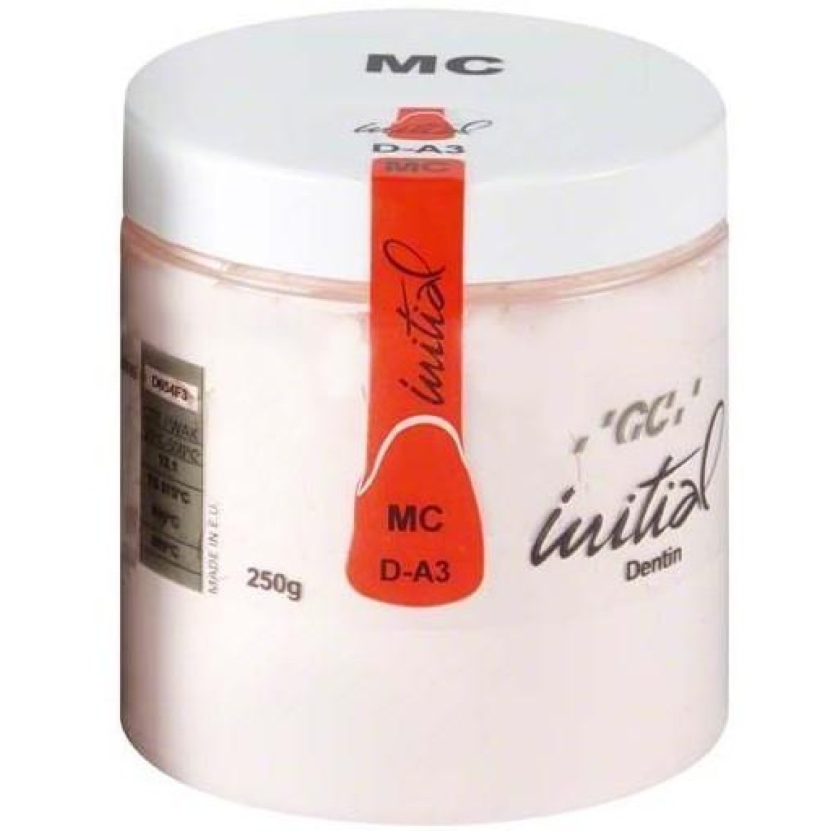 GC Initial MC, Verblendtechnik, Dentinmasse, Farbe DA3,5, Packung 250 g