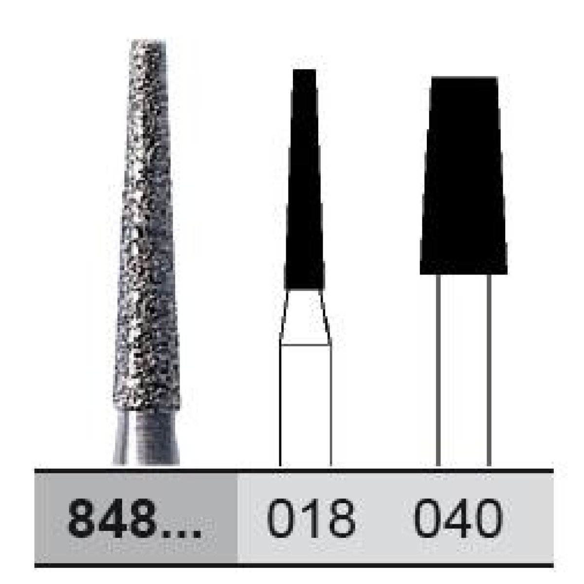 Diamanten 848 Pckg. 5 Stück grün ISO 016, FG