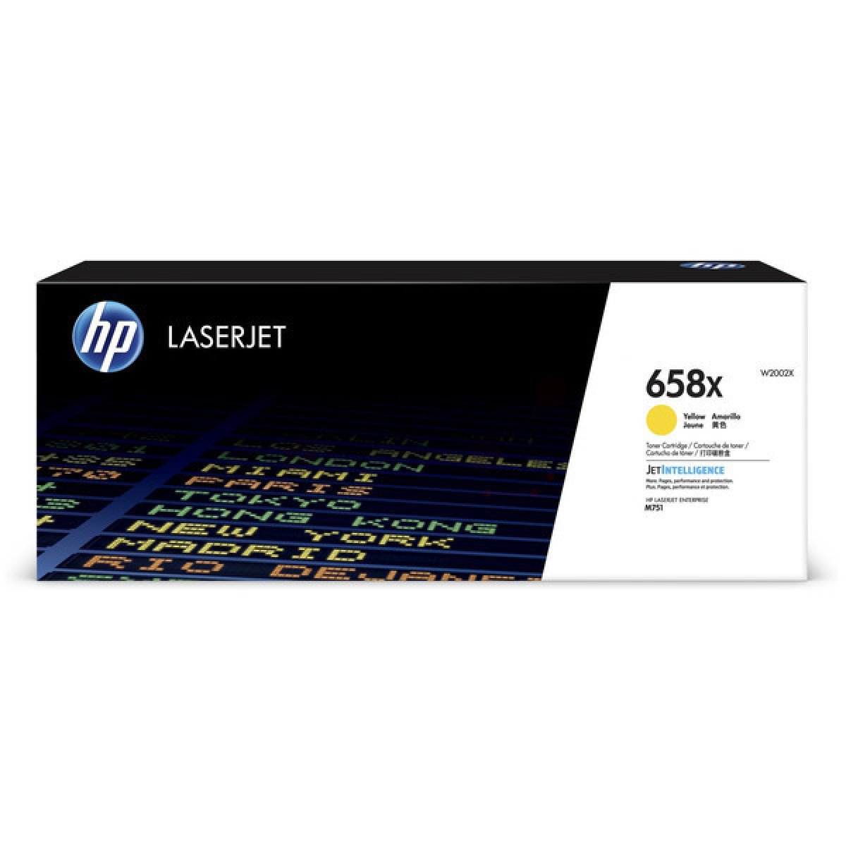 Original HP W2002X / 658X Toner gelb