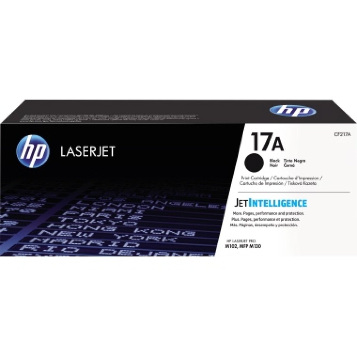 Toner HP CF217A 17A Original Schwarz