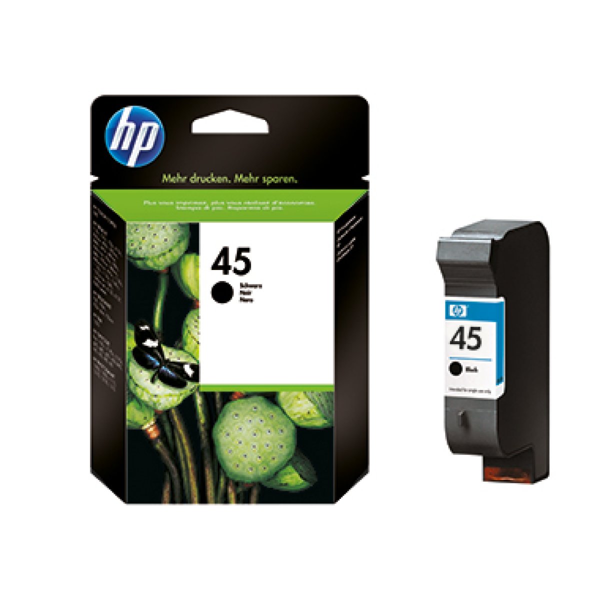 HP Tinte 51645AE NO 45 Original XXL Schwarz