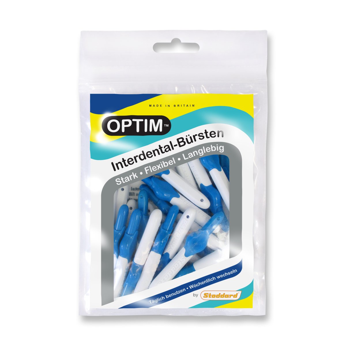 OPTIM Interdentalbürste 25Stk, blau, ISO 3