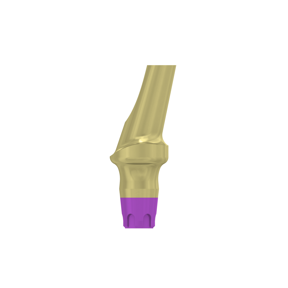 MIS Zementierbares abgewinkeltes Abutment 15° SP Ø 4,8×3×7,5 mm