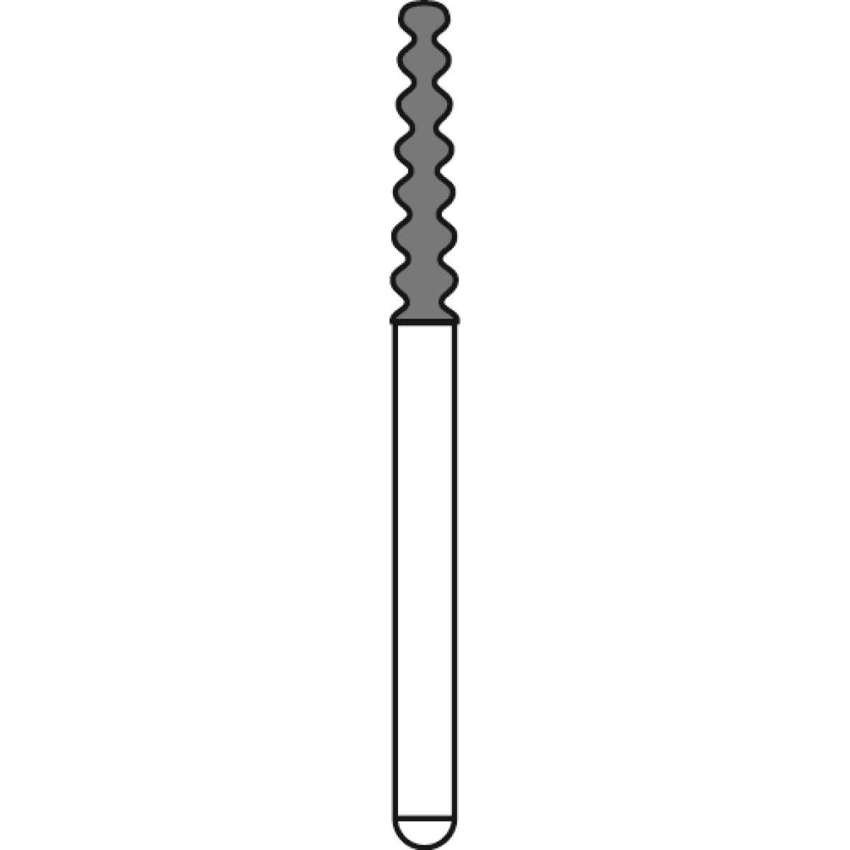 Amalgam-Entferner, Körnung GROB, Form: Konus