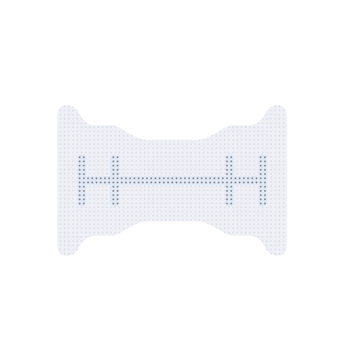 creos syntoprotect titanverstärkte PTFE-Membran, 150 Mikrometer, 24 x 38 mm, Form Nr. 10