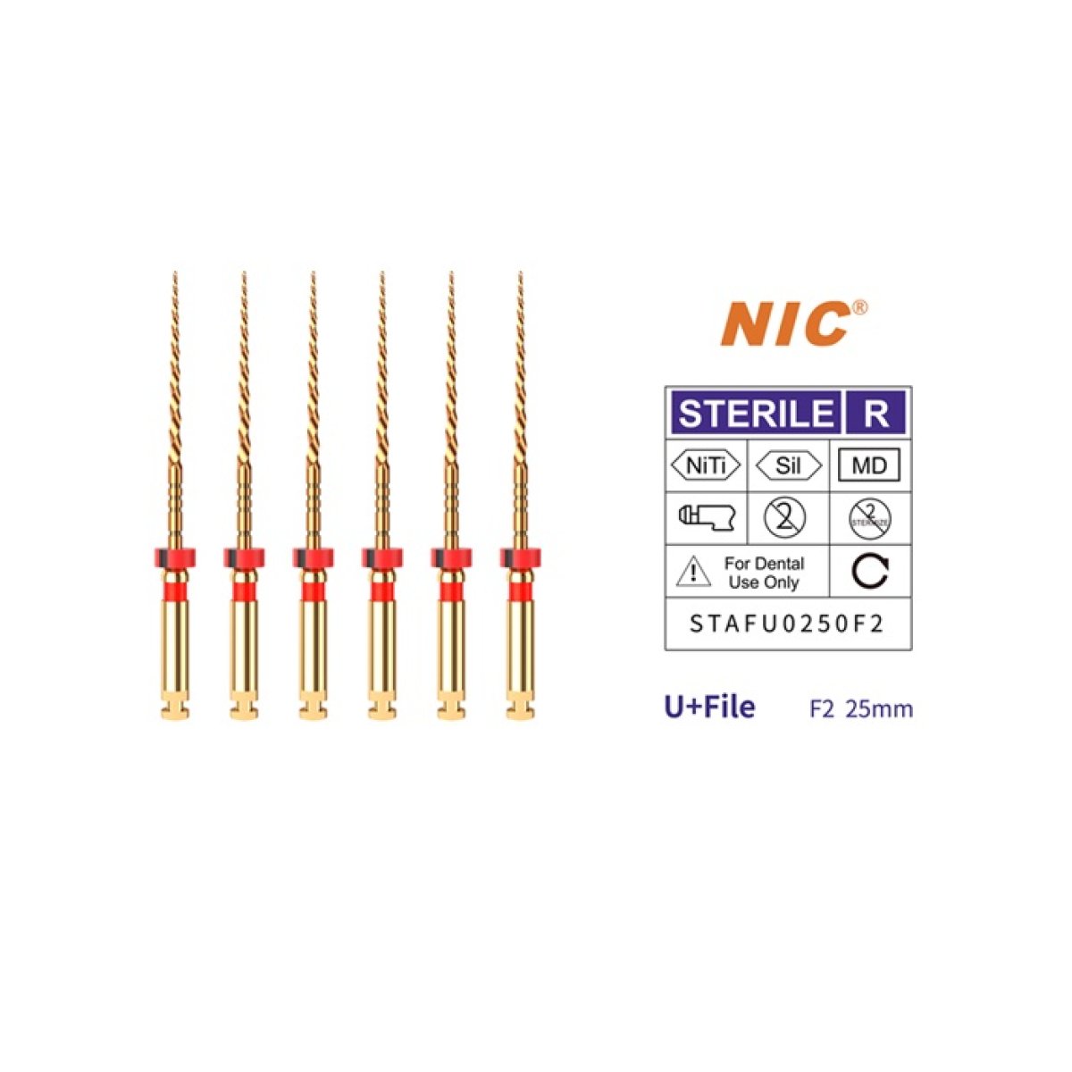 U+Feile F2 25mm steril,