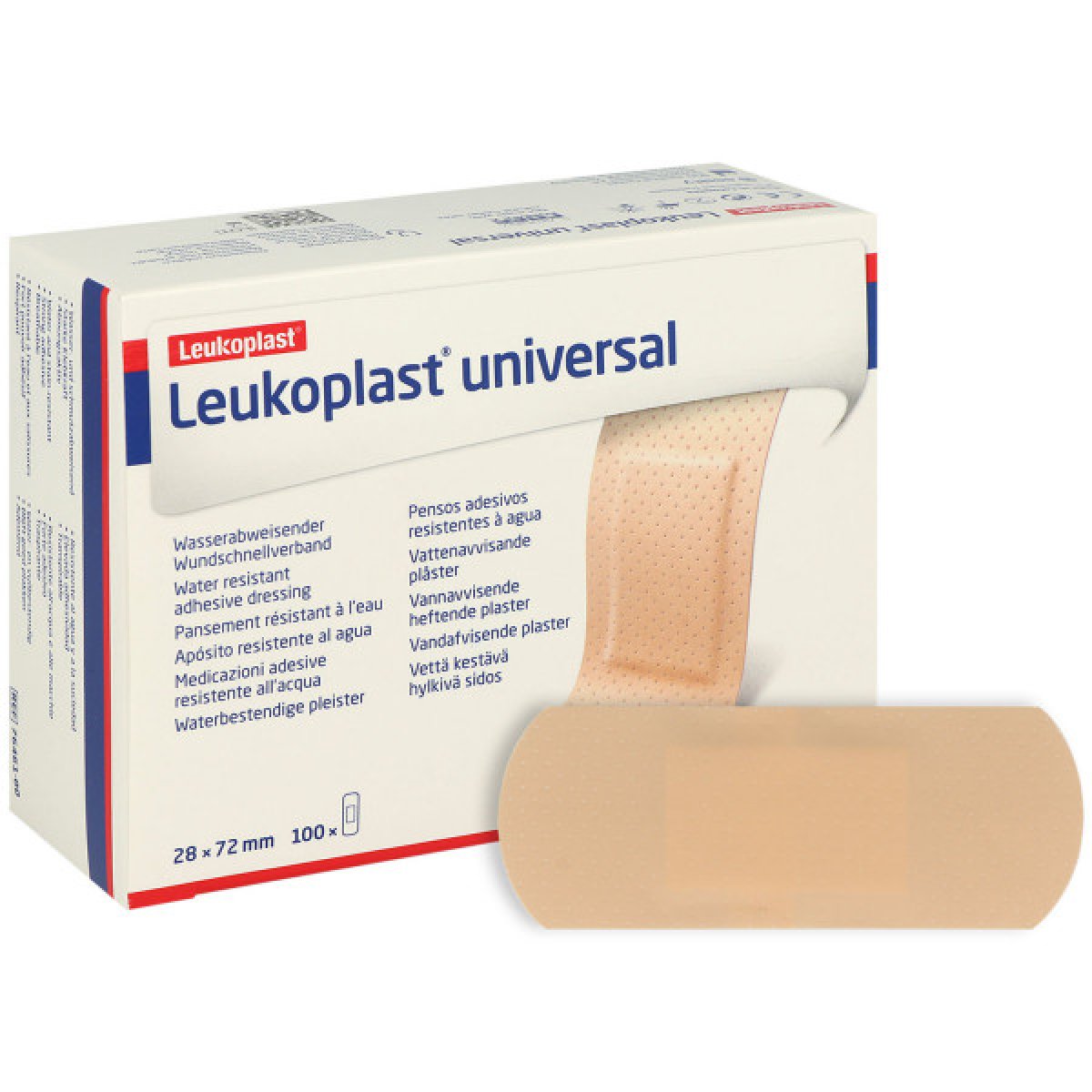 Leukoplast Universal Strips 28 x 72 mm – 100 St.