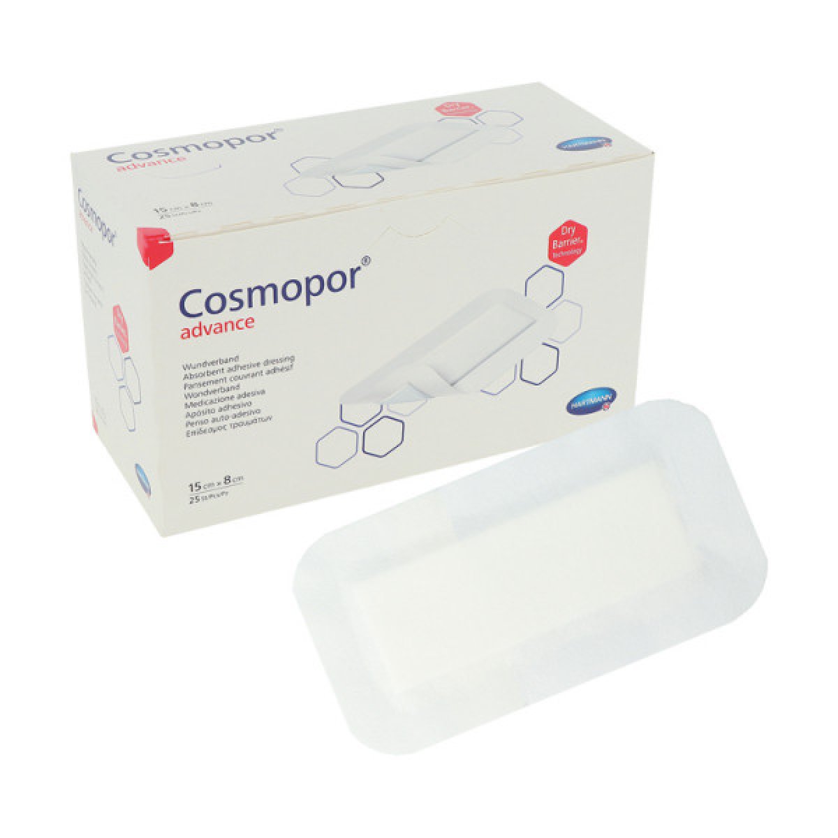 Cosmopor 8 x 15 cm Advance (25 St.)